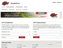 Tablet Screenshot of amtgarageforum.nl